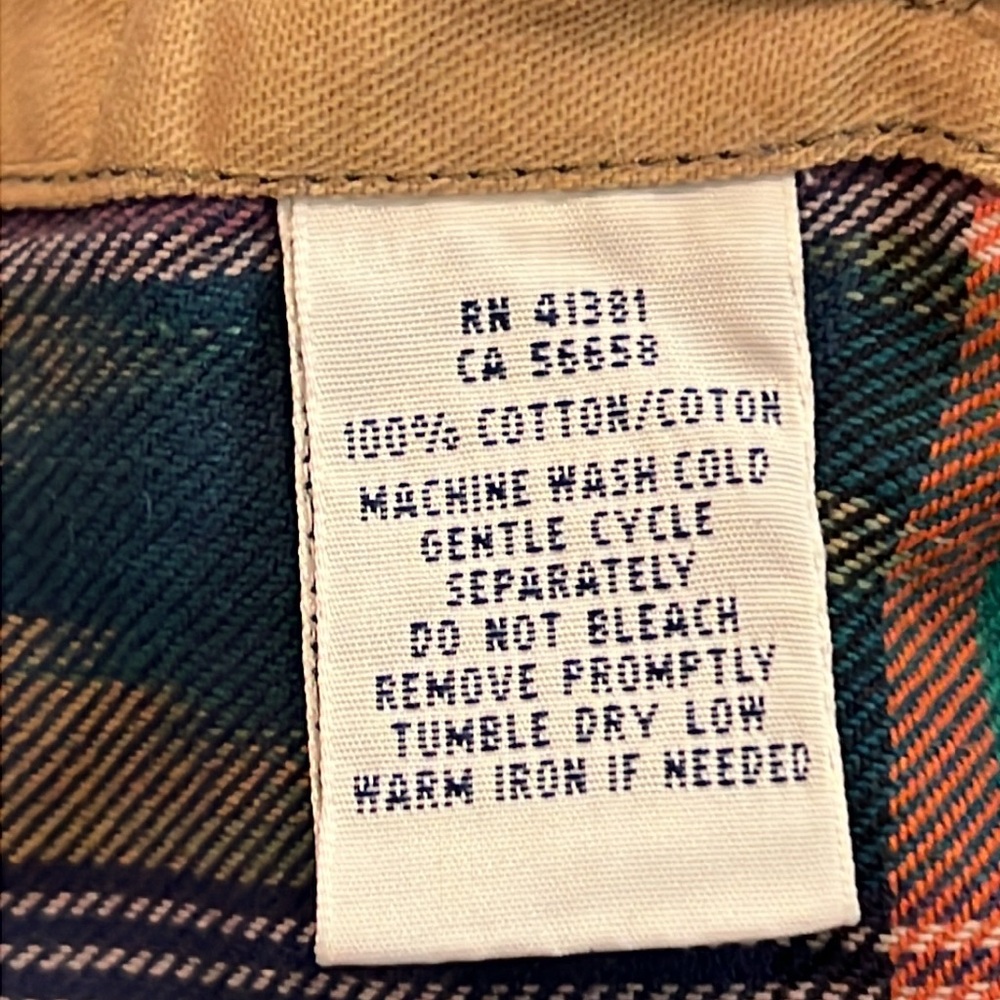 Polo Ralph Lauren Plaid Tribal Aztec Button Down Shirt Small Red Green Blue - Picture 7 of 7